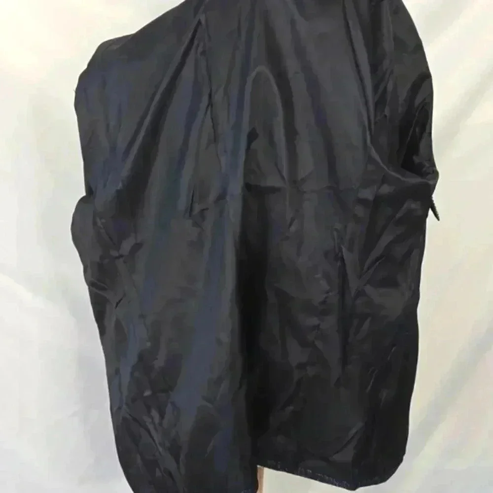 Men's jacket blazer navy blue / white